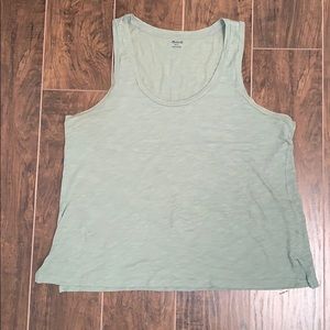 Madewell Green Tank Top